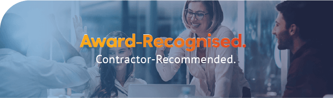 Award-Recognised. Contractor-Recommended