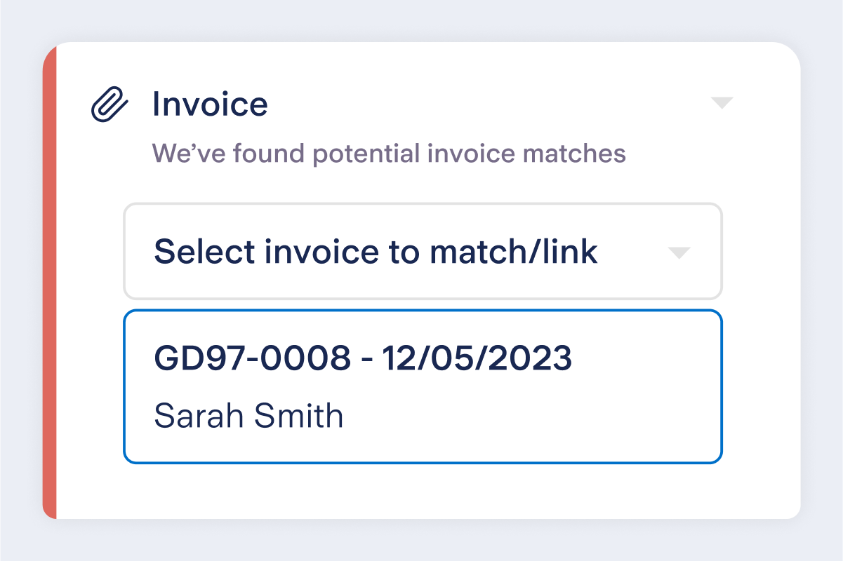 invoice matching